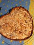 🍎🇺🇾Tarta de manzanas con crumble de frutos secos y pasas