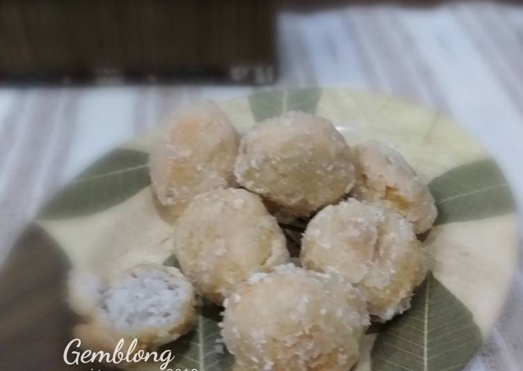 resep cara mengolah Gemblong