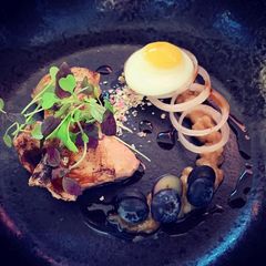 A picture of Quail two ways.