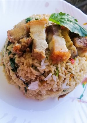 รูปของ 🍚ข้าวผัดกระเพรา​