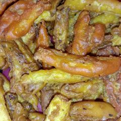 A picture of Aloo pakoda.