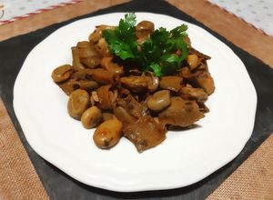 Une photo de Fèves fraîches en sauce