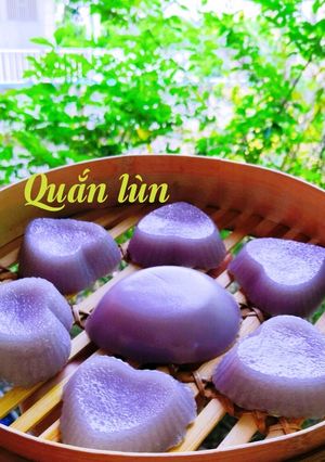 Hình của món Bánh bò nước cốt dừa.