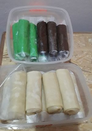 Foto resep Dadar Gulung isi Unti Kelapa