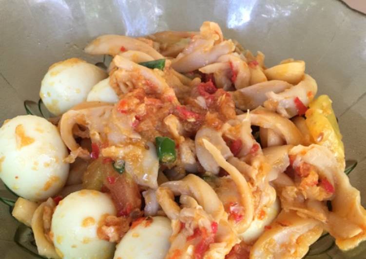 Resep Sambal Jamur Tiram Telur Puyuh Oleh Falda Kemala Cookpad