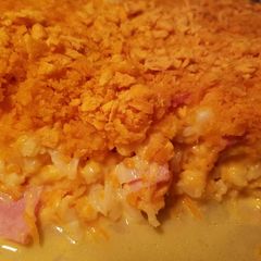 A picture of Baked Faux "Mac" and Cheese.
