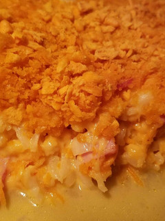 A picture of Baked Faux "Mac" and Cheese.