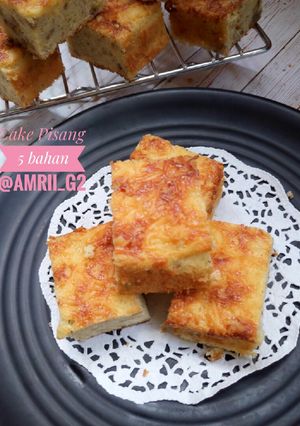 Foto resep Cake pisang 5 bahan