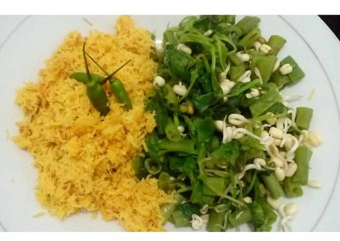  Resep enak bikin Urap Jawa Timuran yang lezat