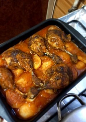 صورة لوصفة صينية بطاطس بدبابيس الفراخ🍗🍗