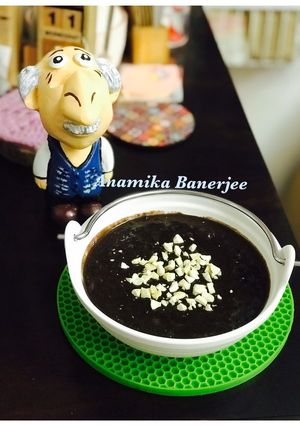 A picture of Chocolate Sevaiya (Vermicelli) Payasam/Kheer.