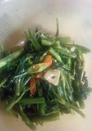Foto resep Tumis kangkung saos tiram