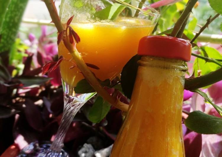 Recipe of Award-winning Ginger mango lemonade