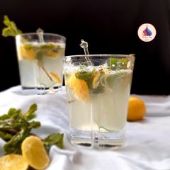 A picture of Virgin mojito.