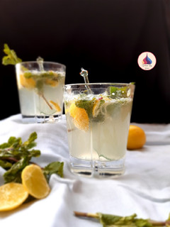A picture of Virgin mojito.