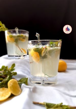A picture of Virgin mojito.