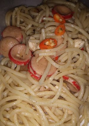 Foto resep Spaghetti aglio olio