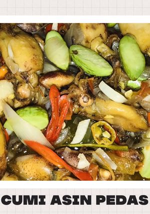 Foto resep 33. Cumi Asin Pedas