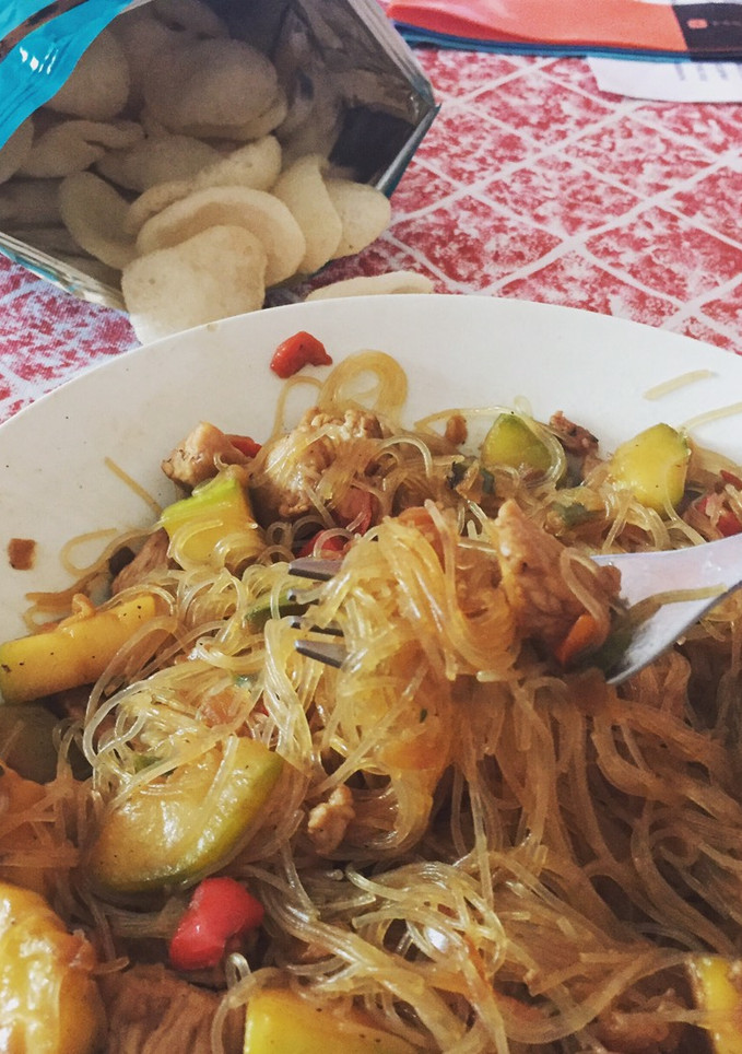 Una foto de Fideos estilo oriental