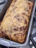 Bolo de Banana, Aveia e Chocolate