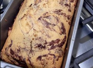 Foto de Bolo de Banana, Aveia e Chocolate