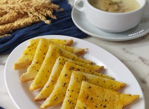 Foto resep Garlic Bread Roti Tawar