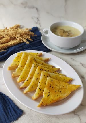 Foto resep Garlic Bread Roti Tawar