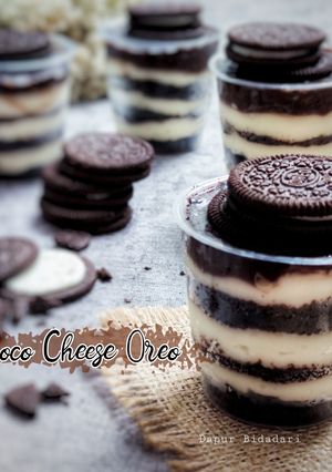 Foto resep Choco cheese oreo dessert box