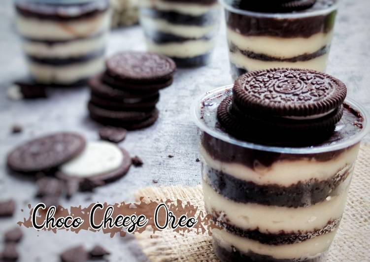 Choco cheese oreo dessert box