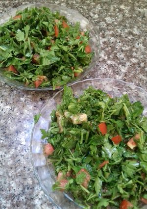 صورة لوصفة سلطة على طريقتي 😍