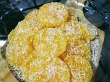 Doce de laranja com coco