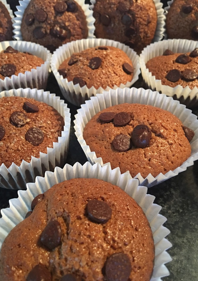 Una foto de Magdalenas Integrales con chocolate en Monsieur cuisine Plus