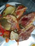 Picaña al horno con verduretas!!!