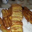 Escalope de zucchini y de papas