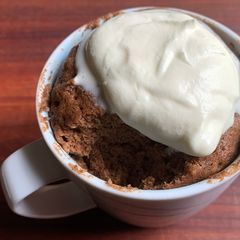 A picture of Chocolate Mug Cake (No Chocolate).