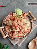 Udang goreng oats