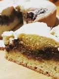 Tort-ata (metà torta e metà crostata) ricotta, nutella e gocce🍫