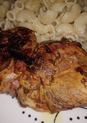 Una foto de Bifes de jamón de chancho