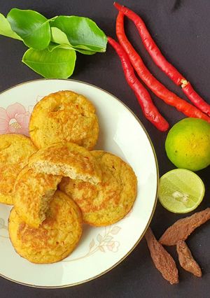 Foto resep 05. Telor dadar kelapa