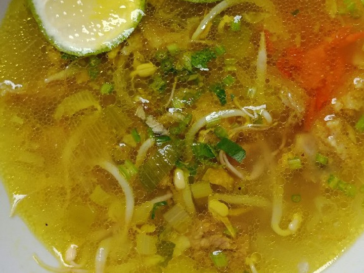 Anti Ribet, Bikin Soto daging kuah kuning Untuk Jualan