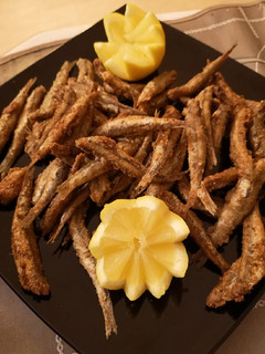 Una foto de Boquerones fritos