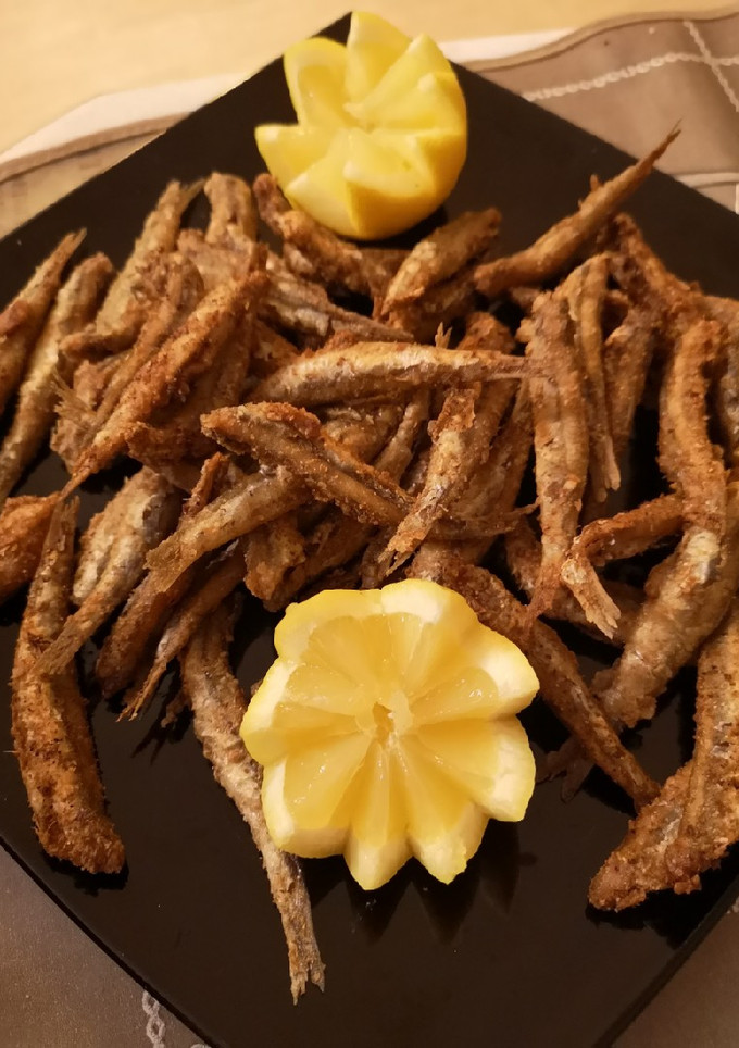 Una foto de Boquerones fritos