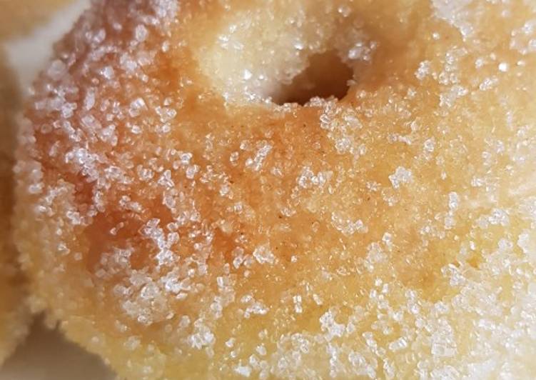 Recipe of Homemade Sourdough baked doughnuts