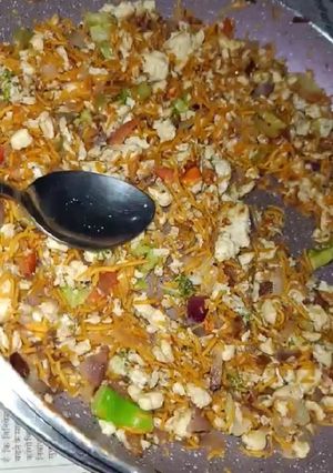 A picture of Egg bhurji for helthy diet.