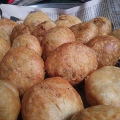 A picture of Fried Moong Daal Kachori.
