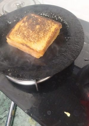 A picture of Potato toast.
