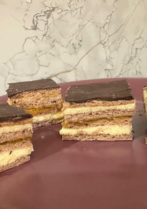 Mézes krémes recept fotója