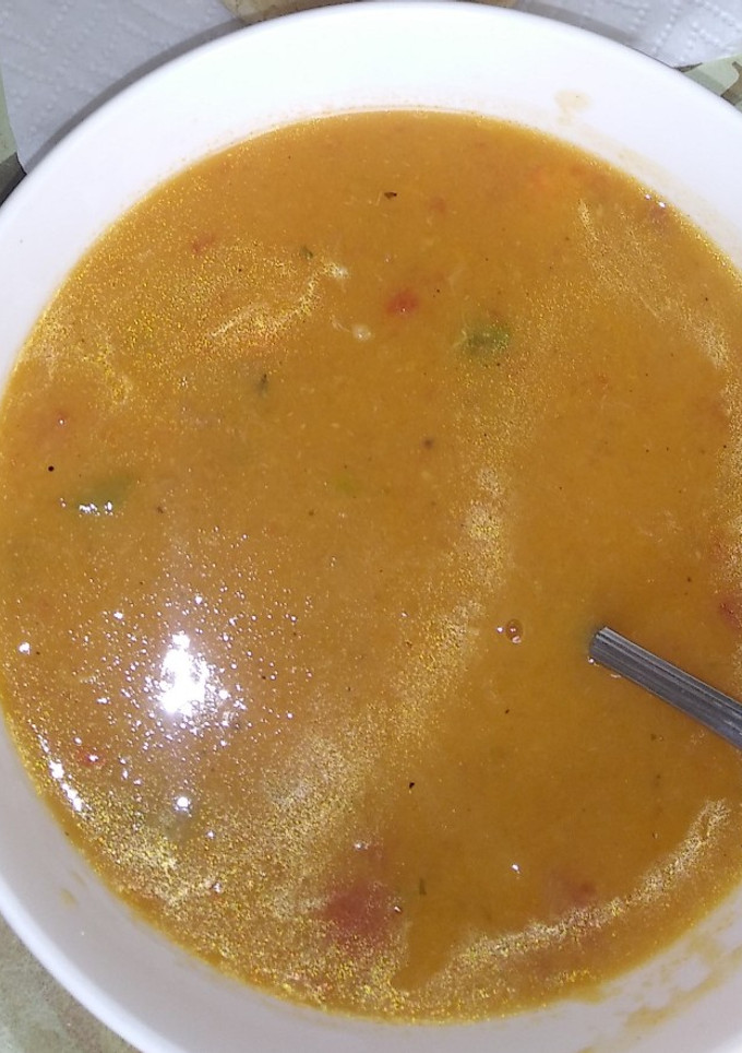 Una foto de Crema de camarón