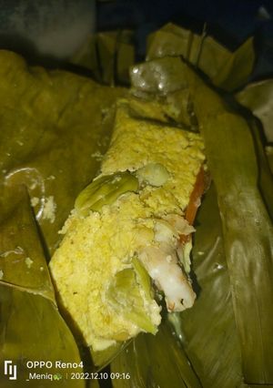 Foto resep Pepes tahu kemangi udang, ala² ibuk uyink