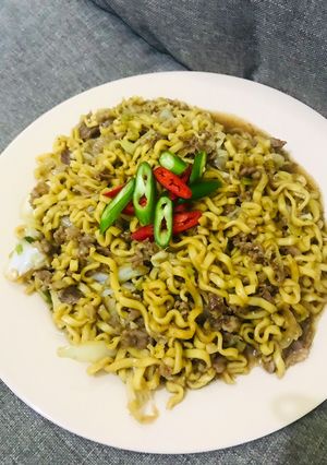 Foto resep Mie goreng beef belly